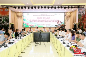 Hội thảo “Phát triển bền vững, nâng tầm giá trị cà phê Sơn La